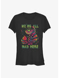 Disney Alice In Wonderland Cheshire Rainbow Girls T-Shirt