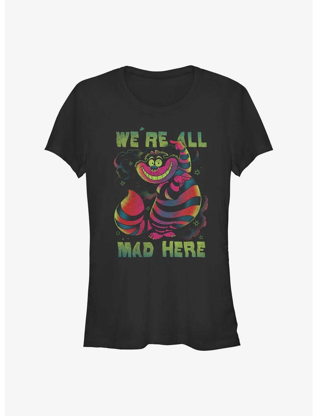 Disney Alice In Wonderland Cheshire Rainbow Girls T-Shirt