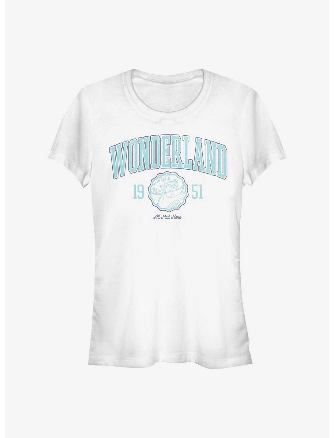 Disney Alice In Wonderland College Girls T-Shirt