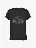 Disney Alice In Wonderland Gradient Rabbit Girls T-Shirt
