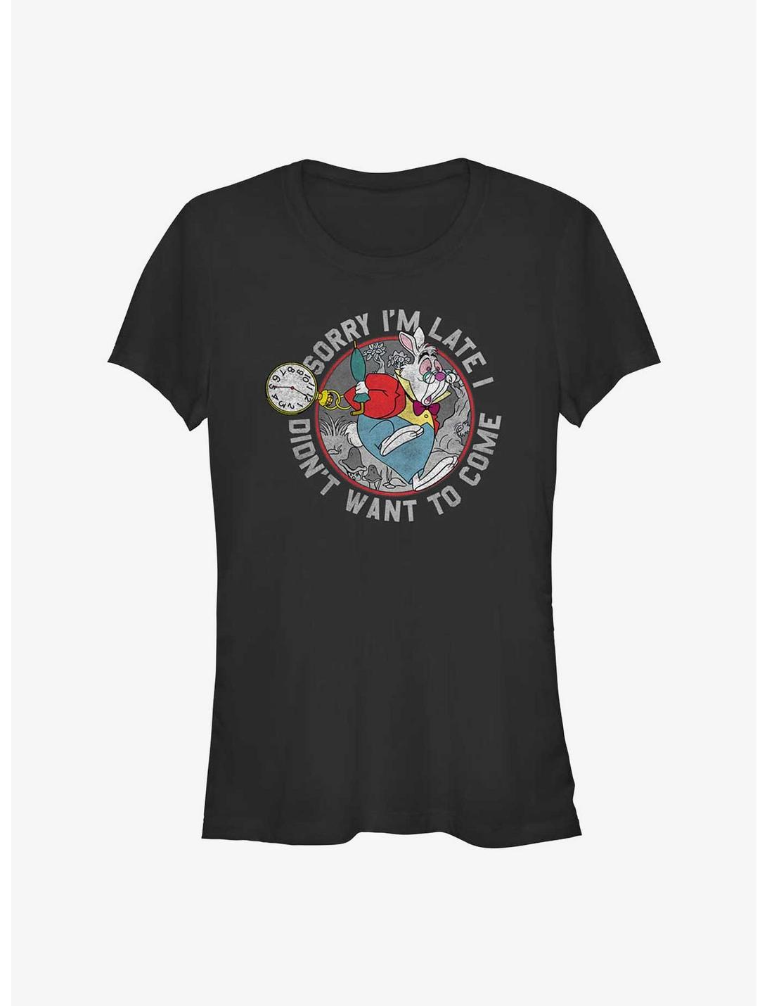Disney Alice In Wonderland Late Rabbit Girls T-Shirt