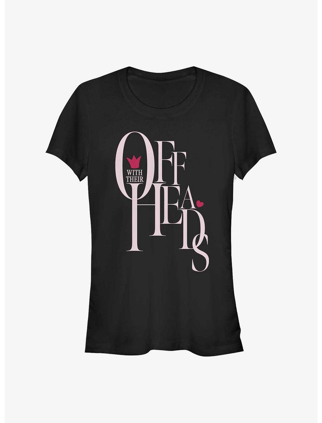 Disney Alice In Wonderland Off With Their Heads Girls T-Shirt