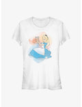 Disney Alice In Wonderland Watercolors Girls T-Shirt