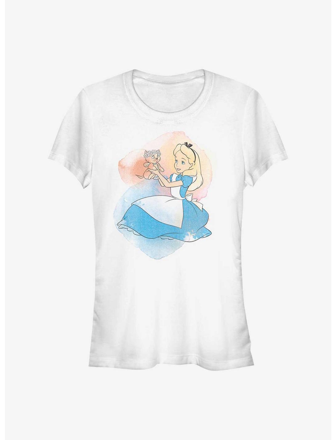 Disney Alice In Wonderland Watercolors Girls T-Shirt
