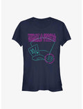 Disney Alice In Wonderland What A Small World This Is Girls T-Shirt