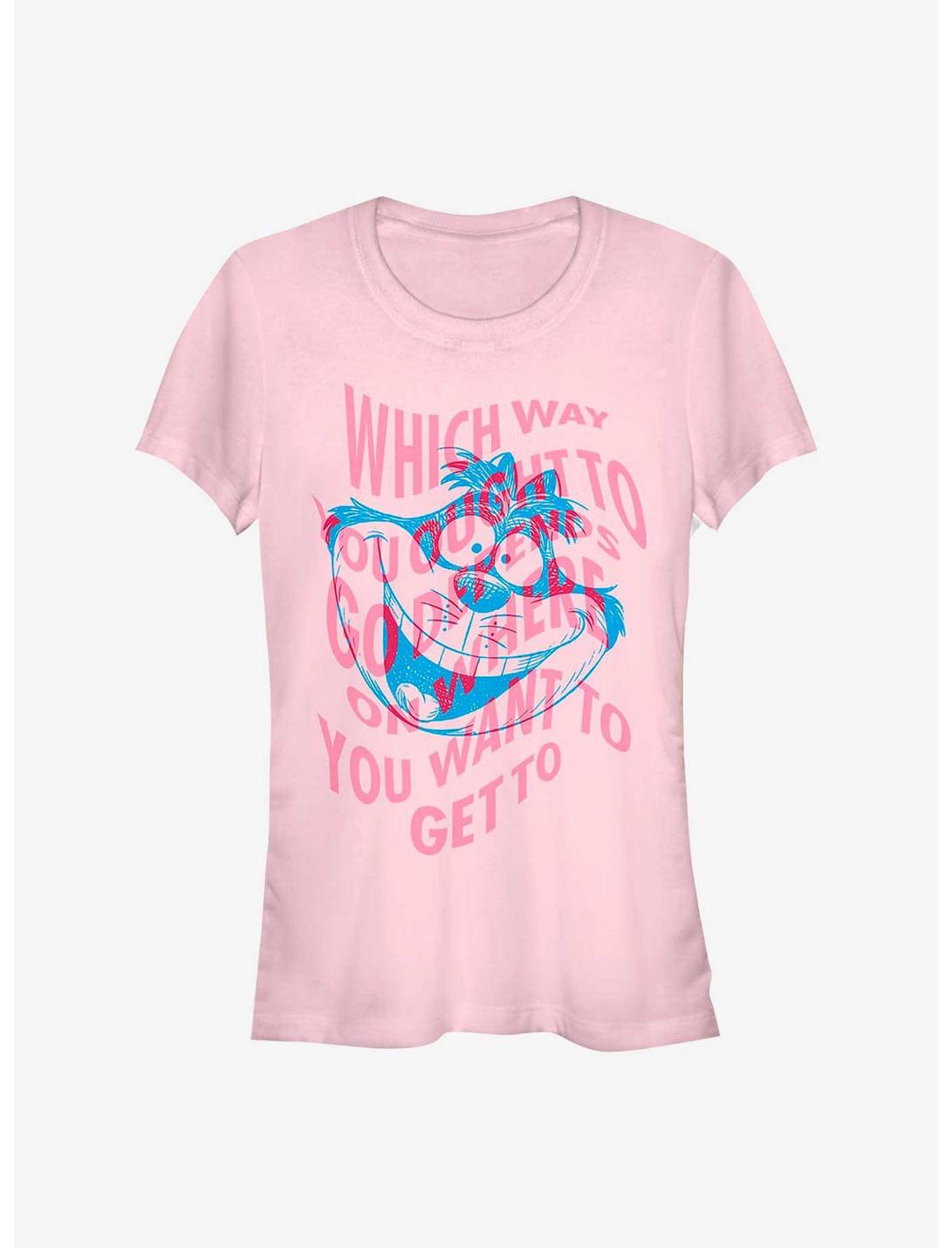 Disney Alice In Wonderland Which Way You Ought To Go Girls T-Shirt