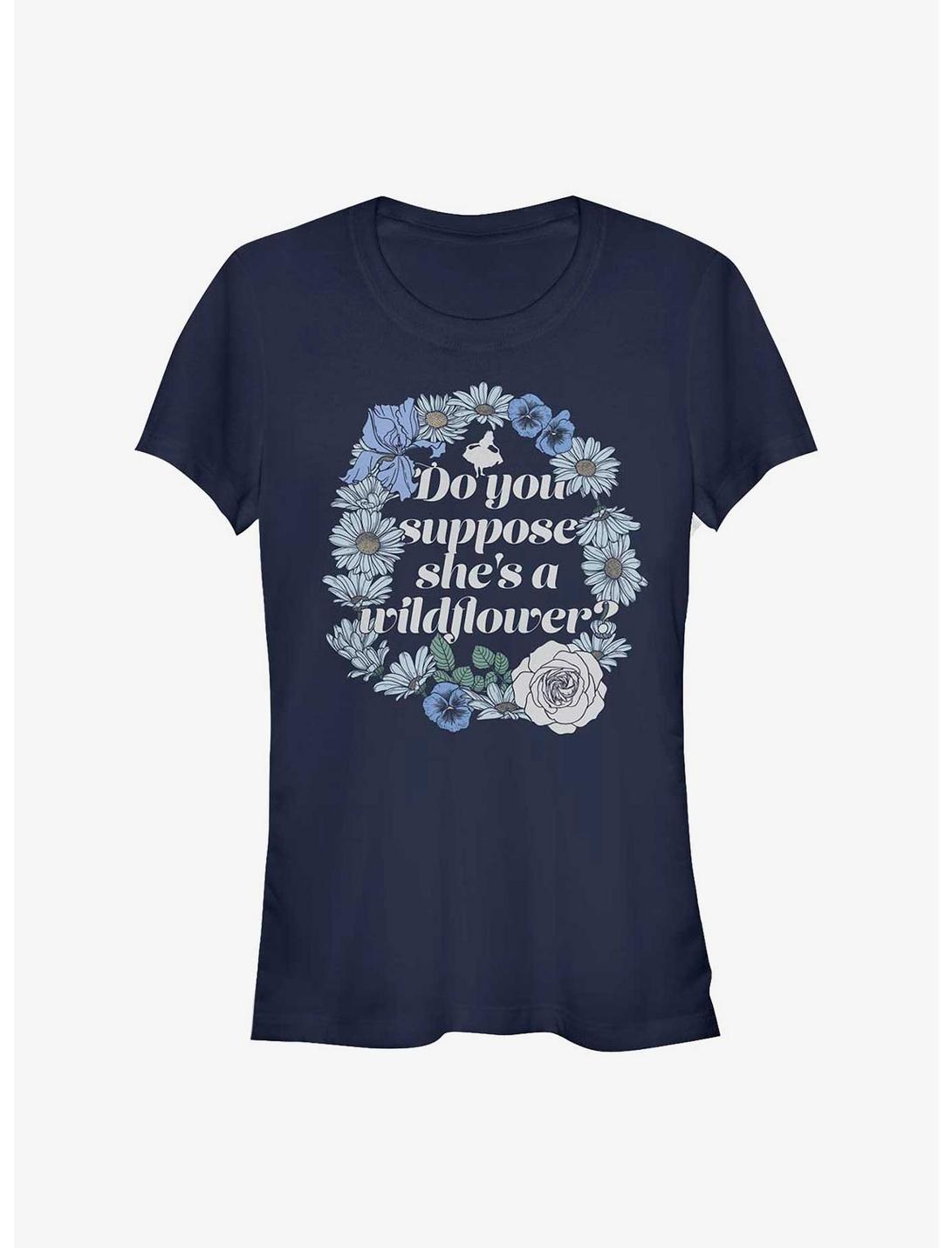Disney Alice In Wonderland Wildflowers Girls T-Shirt