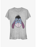 Disney Winnie The Pooh Big Face Eeyore Girls T-Shirt