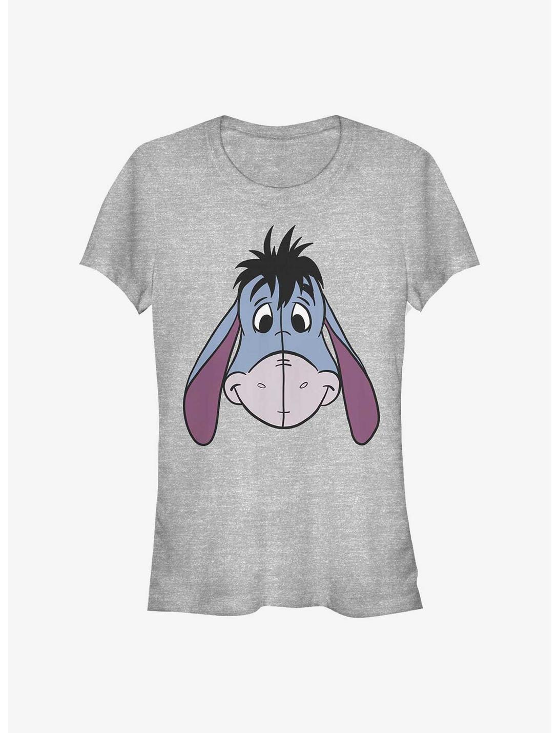 Disney Winnie The Pooh Big Face Eeyore Girls T-Shirt