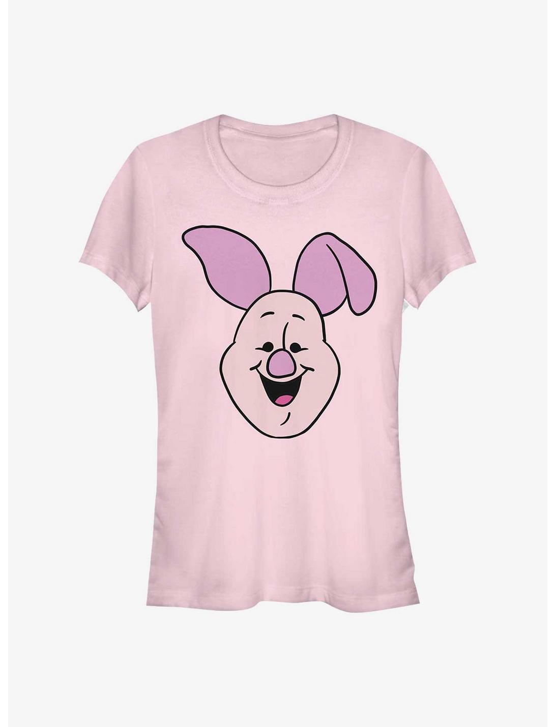 Disney Winnie The Pooh Big Face Piglet Girls T-Shirt