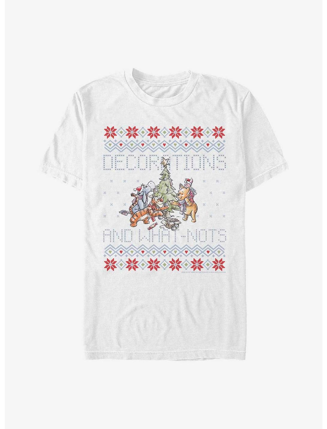 Disney Winnie The Pooh Decorations And What-Nots Ugly Christmas T-Shirt
