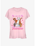 Disney The Aristocats My Cat Is My Valentine Girls T-Shirt