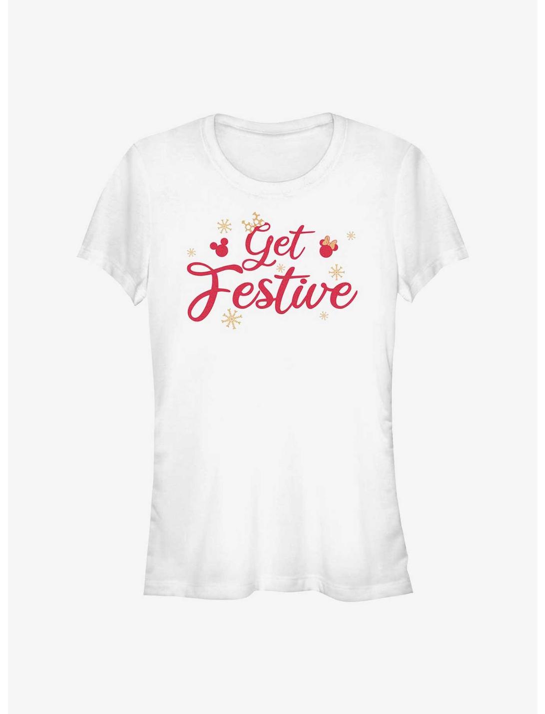 Disney Mickey Mouse Get Festive Girls T-Shirt