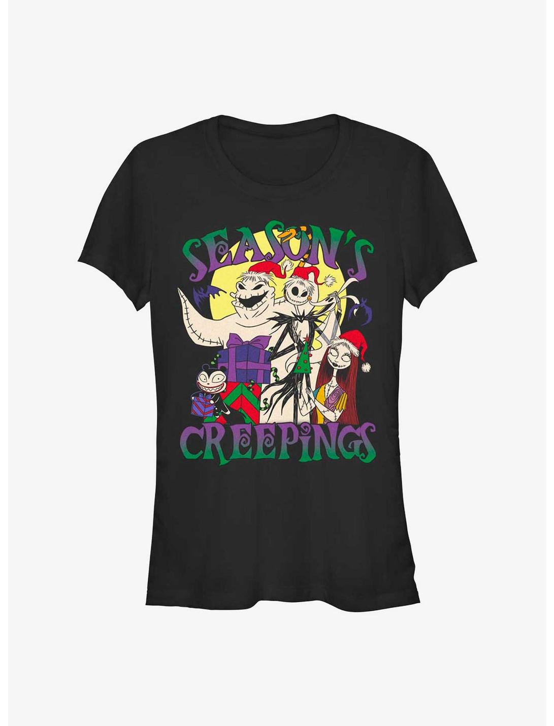 The Nightmare Before Christmas Season's Creepings Oogie, Jack & Sally Girls T-Shirt
