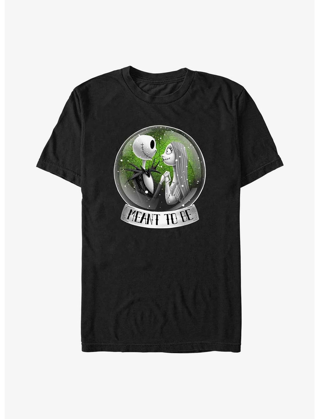 The Nightmare Before Christmas Nightmare Jack And Sally Snow Globe T-Shirt