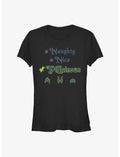 Disney Princess Naughty Nice Villainous Girls T-Shirt