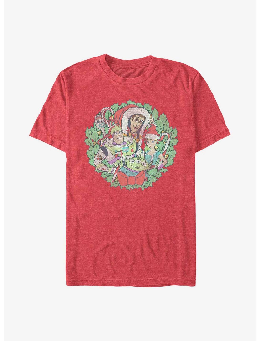 Disney Pixar Toy Story 4 Toys In Wreath T-Shirt