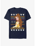 Disney Princess Belle Teacups Ugly Holiday T-Shirt