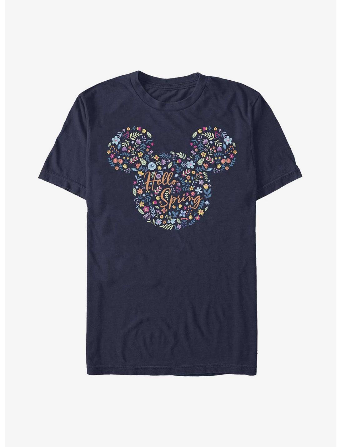 Disney Mickey Mouse Floral Ears T-Shirt