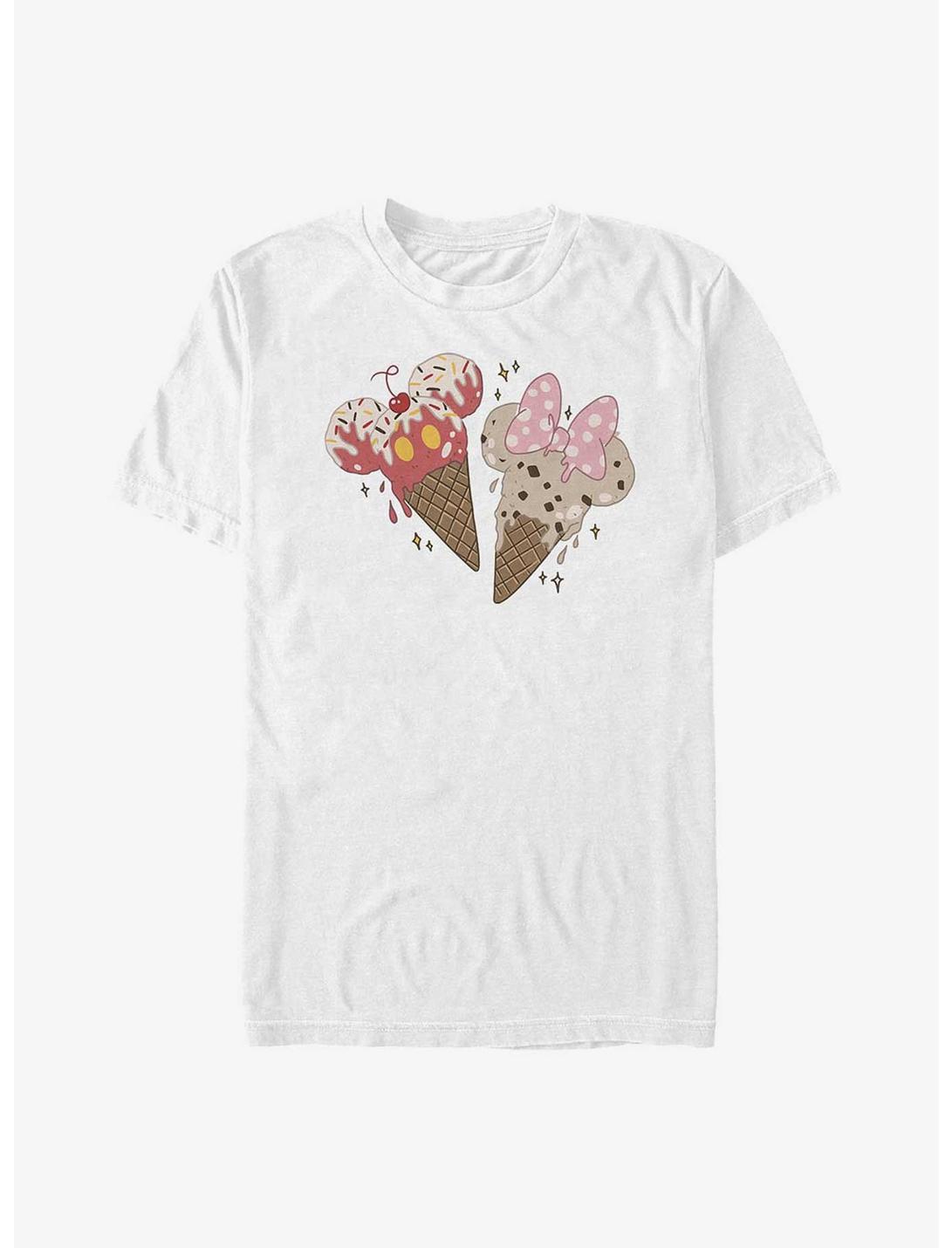 Disney Mickey Mouse & Minnie Mouse Ice Cream Cones T-Shirt