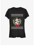 Disney Mickey Mouse Mickey Ugly Holiday Girls T-Shirt