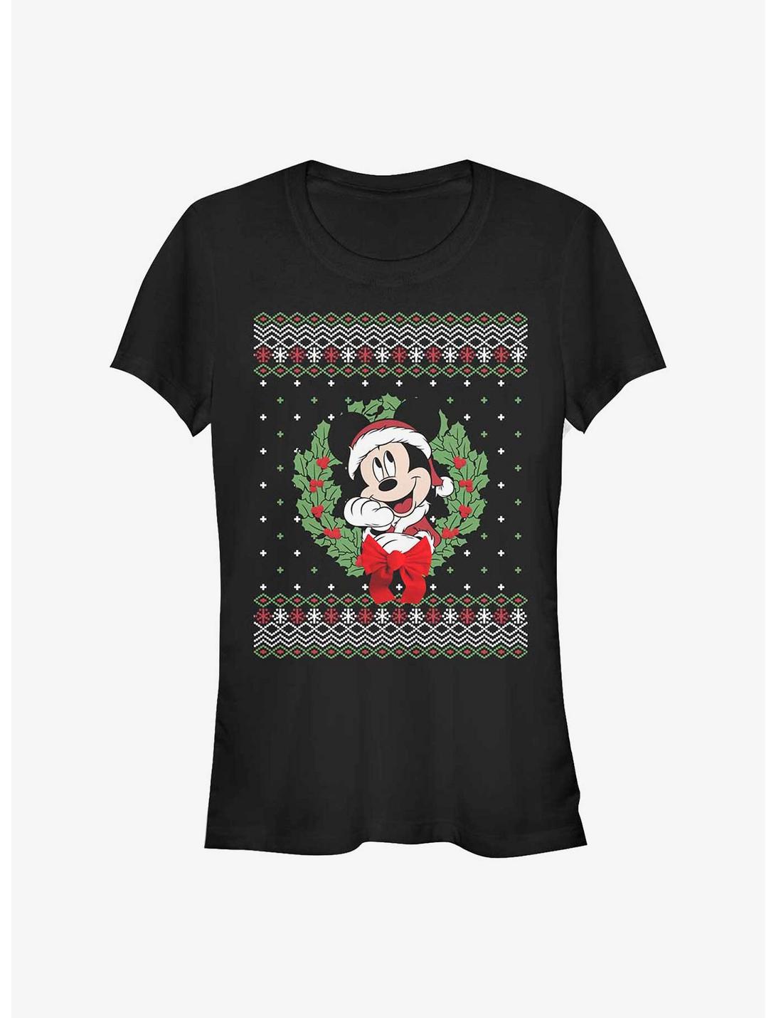 Disney Mickey Mouse Mickey Ugly Holiday Girls T-Shirt