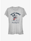 Disney Mickey Mouse Vintage Buds Girls T-Shirt