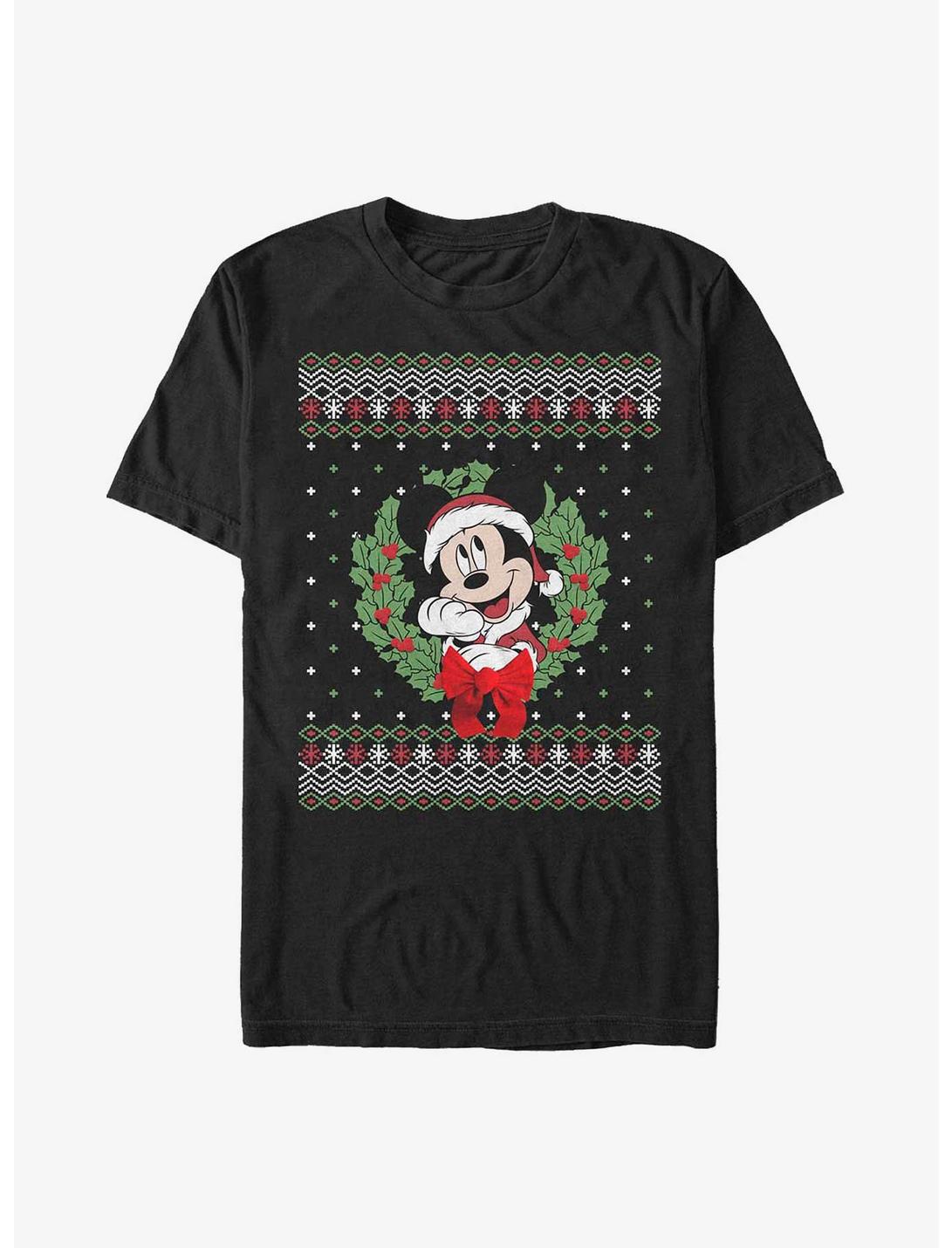 Disney Mickey Mouse Mickey Ugly Holiday T-Shirt