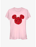 Disney Mickey Mouse Roses Girls T-Shirt