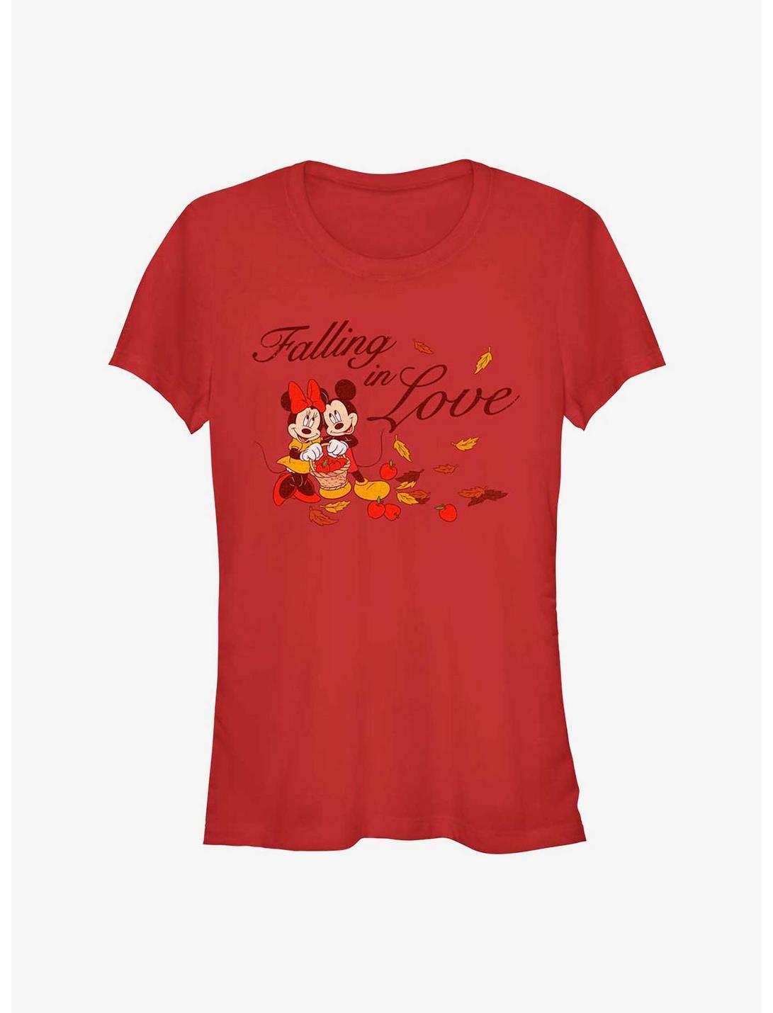 Disney Mickey Mouse Falling In Love Girls T-Shirt