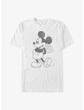Disney Mickey Mouse Mickey Black And White T-Shirt