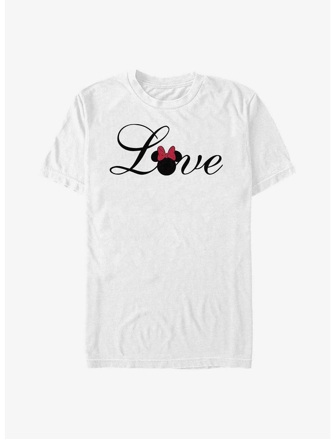 Disney Minnie Mouse Minnie Love Script T-Shirt