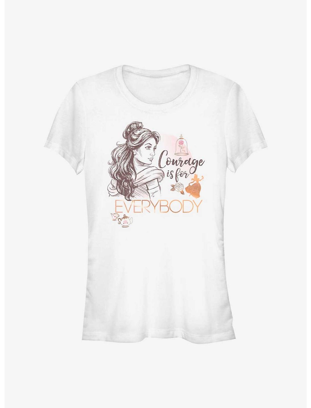 Disney Beauty And The Beast Courage Is For Everybody Girls T-Shirt