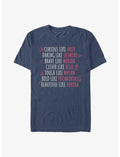 Disney Princess Character Traits T-Shirt