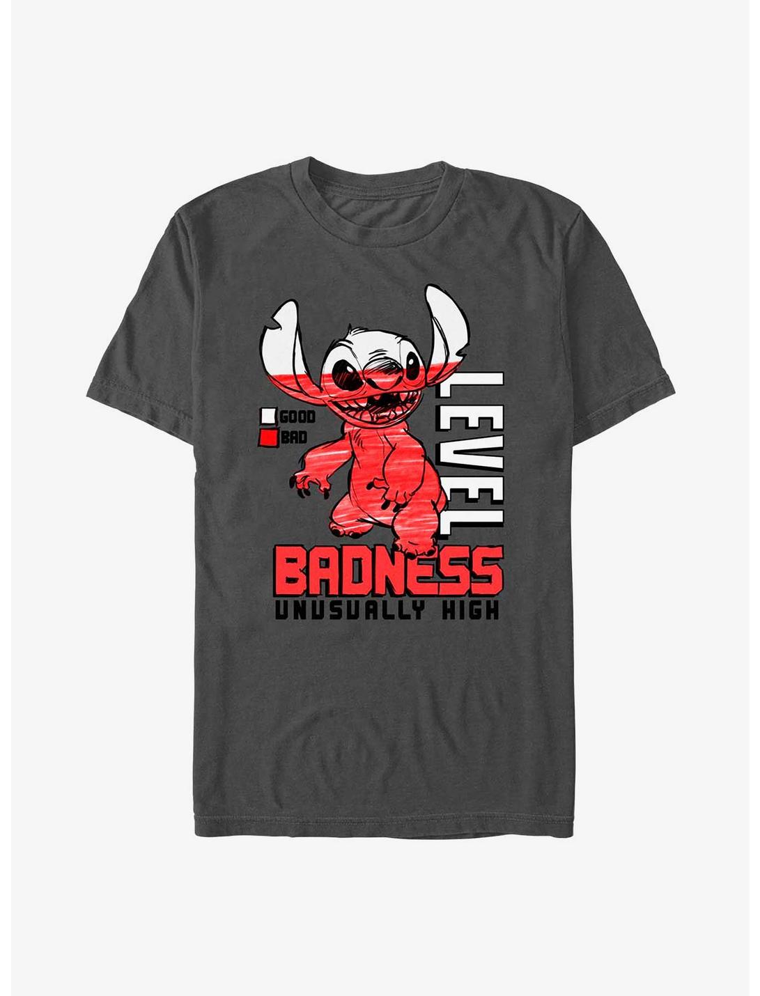 Disney Lilo & Stitch Badness Level T-Shirt