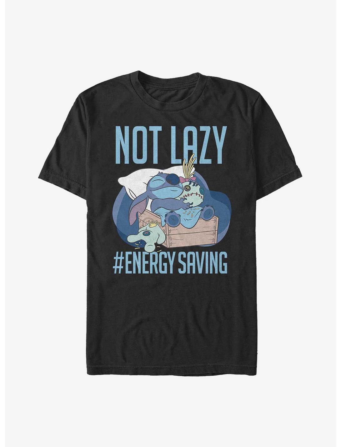 Disney Lilo & Stitch Not Lazy Energy Saving T-Shirt