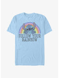 Disney Lilo & Stitch Follow Your Rainbow T-Shirt