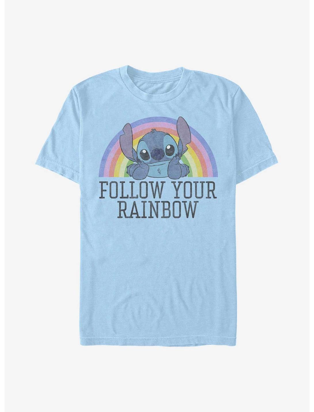 Disney Lilo & Stitch Follow Your Rainbow T-Shirt
