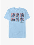 Disney Lilo & Stitch Poses Framed T-Shirt
