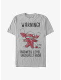 Disney Lilo & Stitch Warning Drawing Sitch T-Shirt