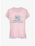 Disney Lilo & Stitch Be Kind To All Kinds Girls T-Shirt