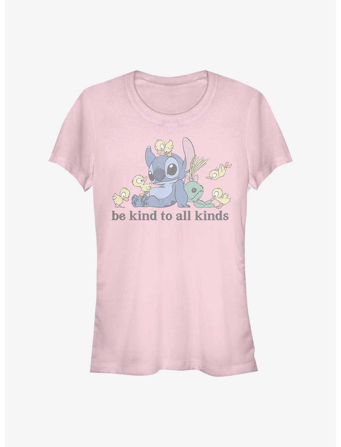 Disney Lilo & Stitch Be Kind To All Kinds Girls T-Shirt