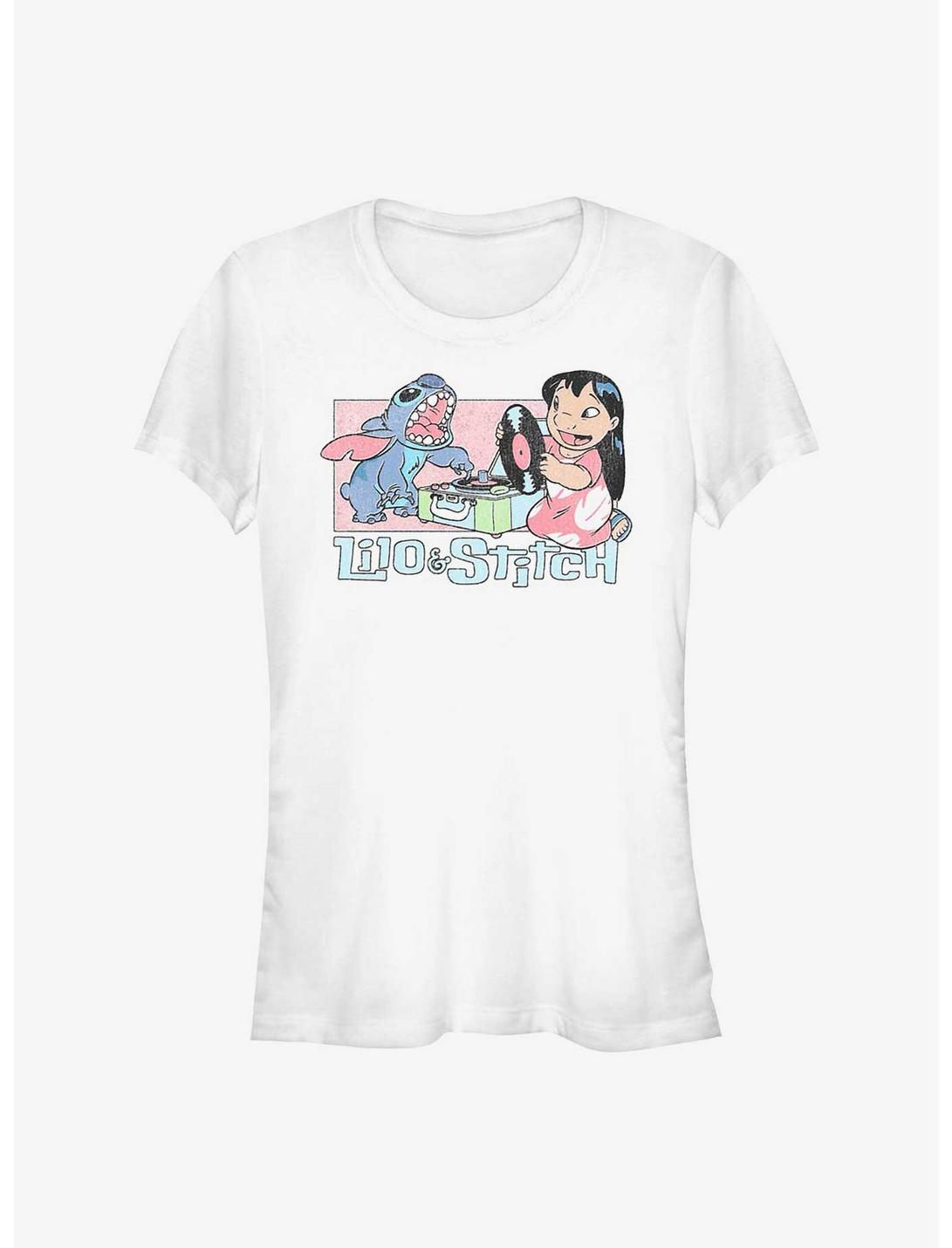 Disney Lilo & Stitch Duo Records Girls T-Shirt