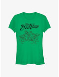 Disney Ducktales Tie Dye Tales Girls T-Shirt