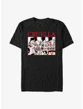 Disney Cruella Cruel Expressions T-Shirt