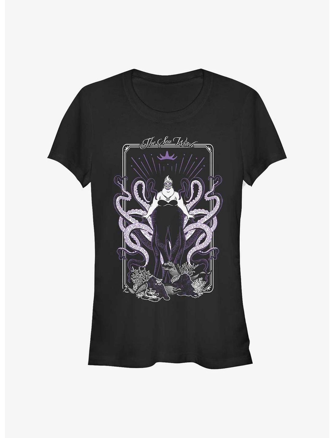 Disney The Little Mermaid Tough Witch Tarot Girls T-Shirt
