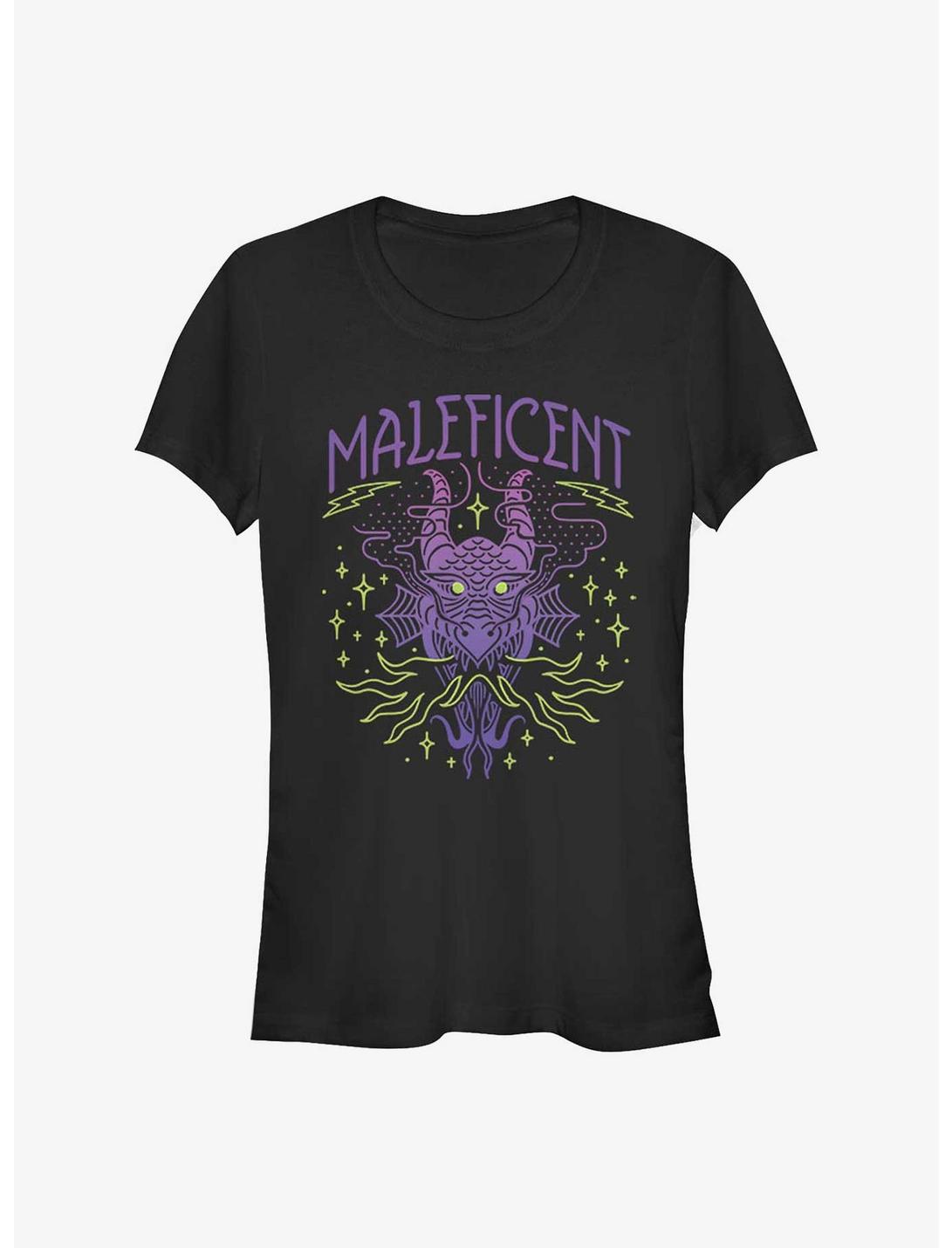 Disney Maleficent Dragon Back Girls T-Shirt