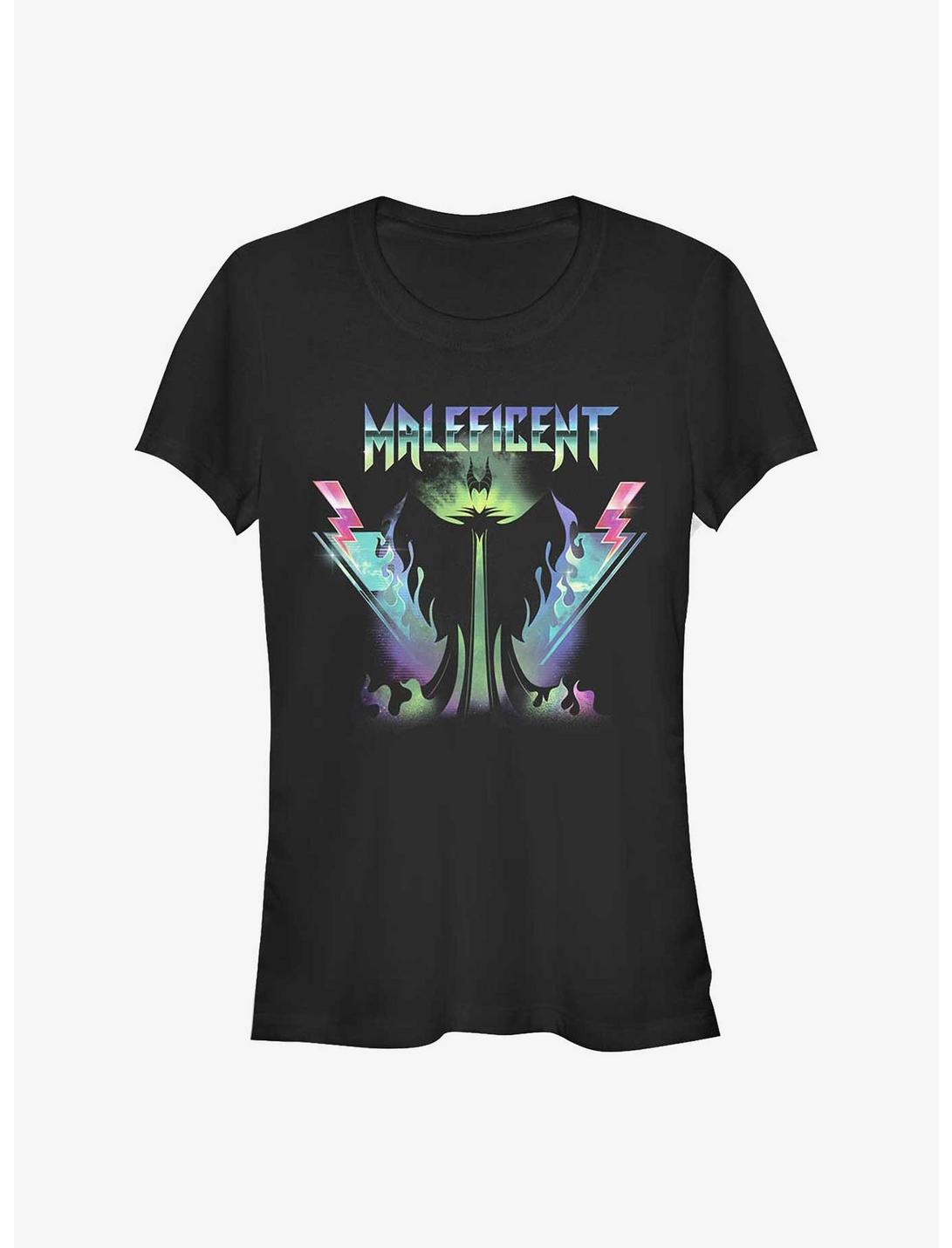 Disney Sleeping Beauty Maleficent Metal Rock Mistress Girls T-Shirt
