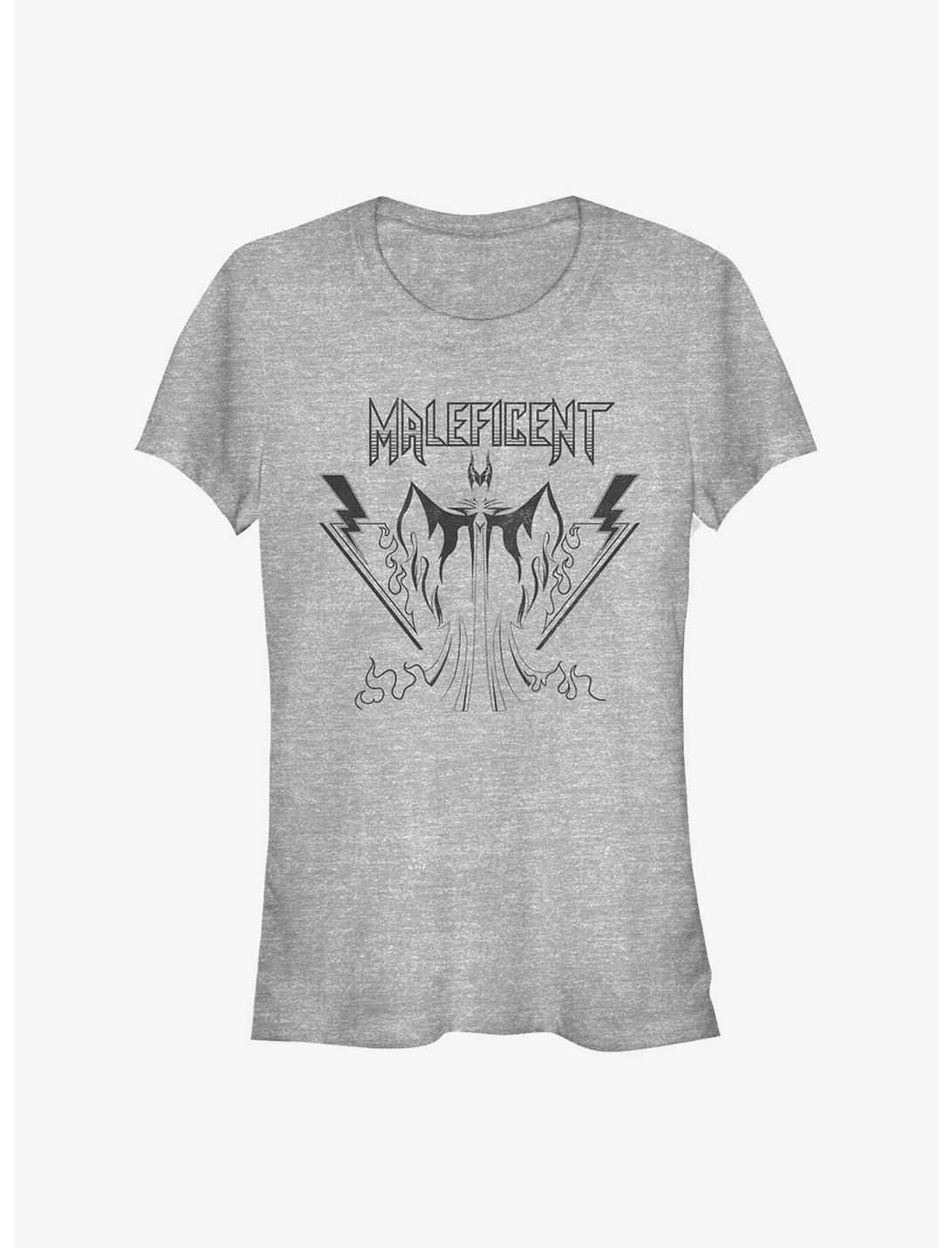 Disney Sleeping Beauty Maleficent Metal Rock Mistress Outline Girls T-Shirt