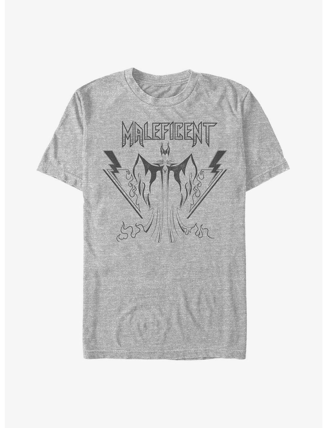 Disney Sleeping Beauty Maleficent Metal Rock Mistress Outline T-Shirt